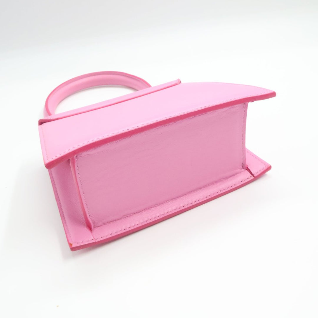 Jacquemus Le Chiquito Medium Pink Moyen Crossbody Handbag - Lux Central