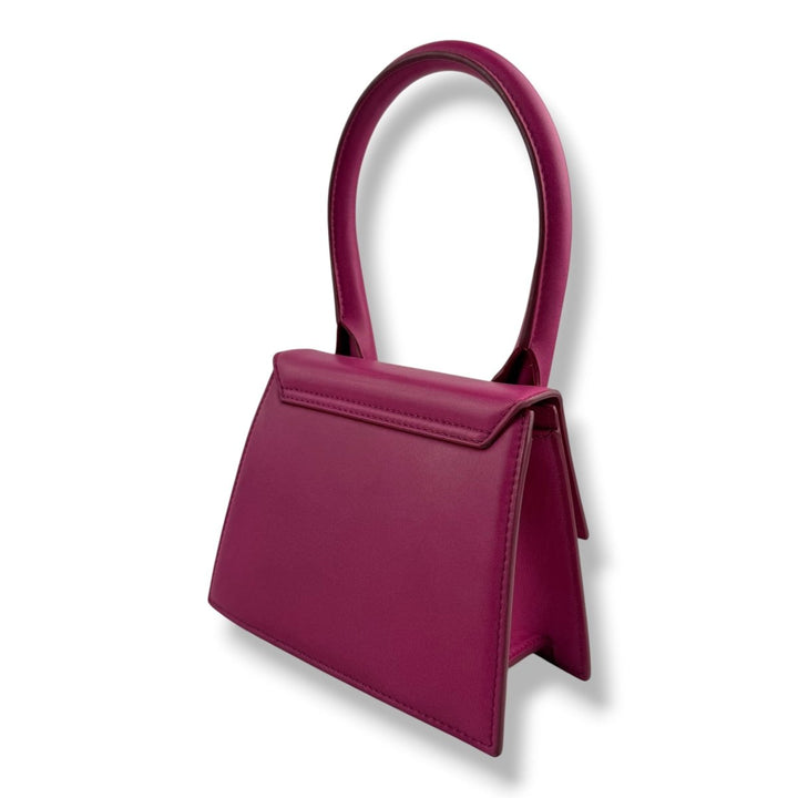 Jacquemus Le Chiquito Medium Pink Moyen Crossbody Handbag - Lux Central