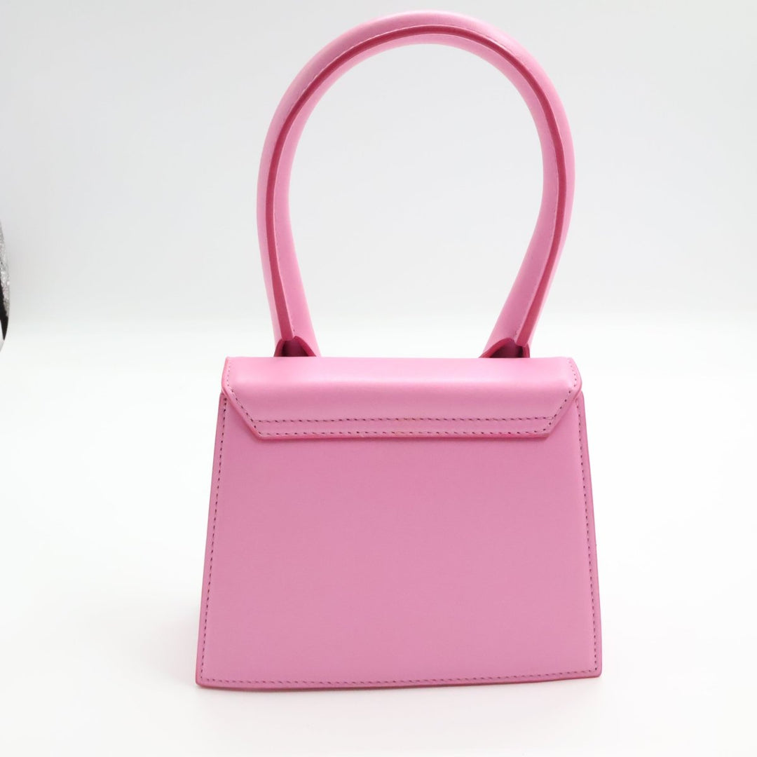 Jacquemus Le Chiquito Medium Pink Moyen Crossbody Handbag - Lux Central
