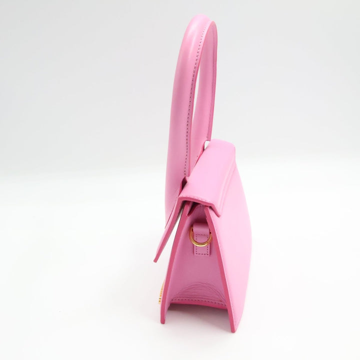 Jacquemus Le Chiquito Medium Pink Moyen Crossbody Handbag - Lux Central