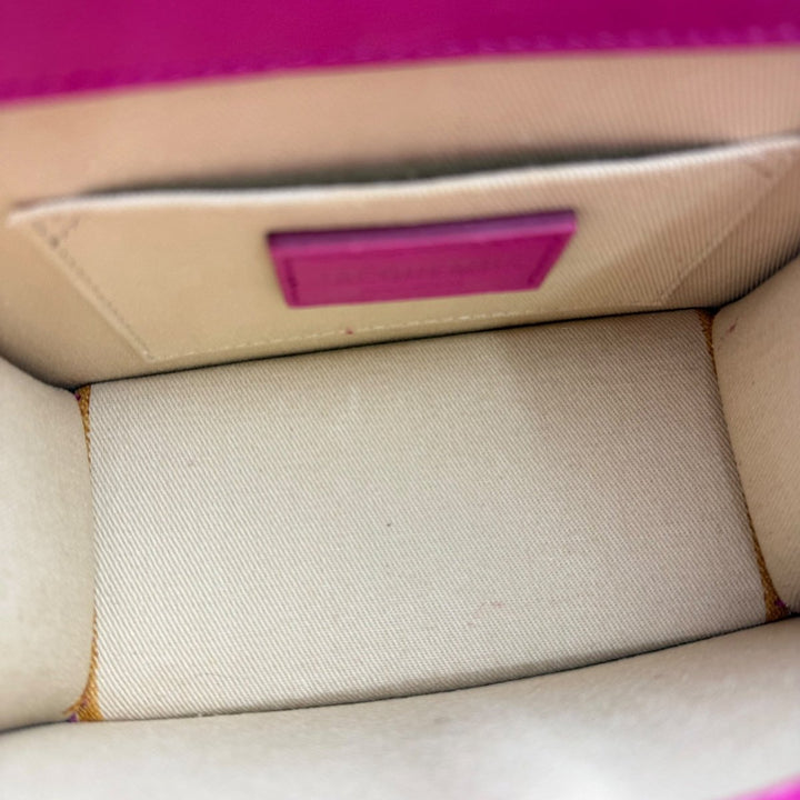 Jacquemus Le Chiquito Medium Pink Moyen Crossbody Handbag - Lux Central