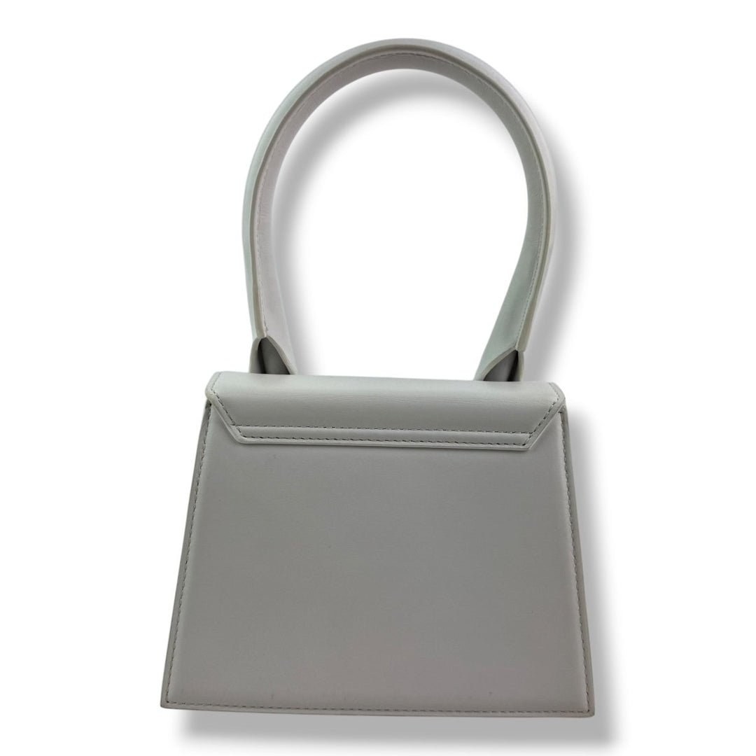 Jacquemus Le Chiquito Medium White Moyen Crossbody Handbag - Lux Central