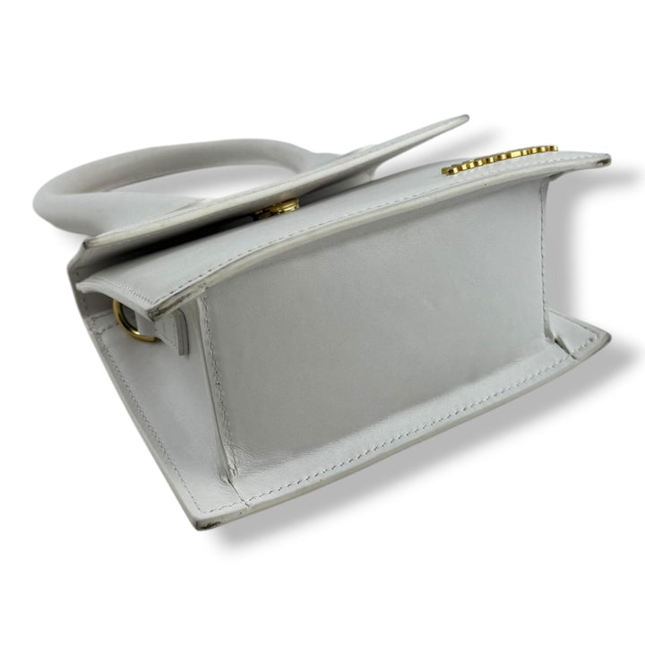 Jacquemus Le Chiquito Medium White Moyen Crossbody Handbag - Lux Central