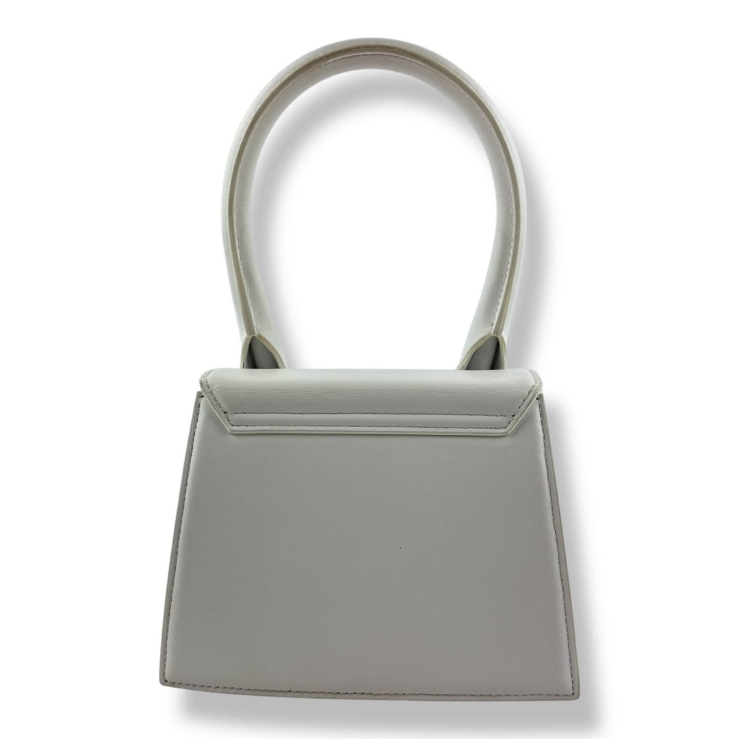Jacquemus Le Chiquito Medium White Moyen Crossbody Handbag - Lux Central