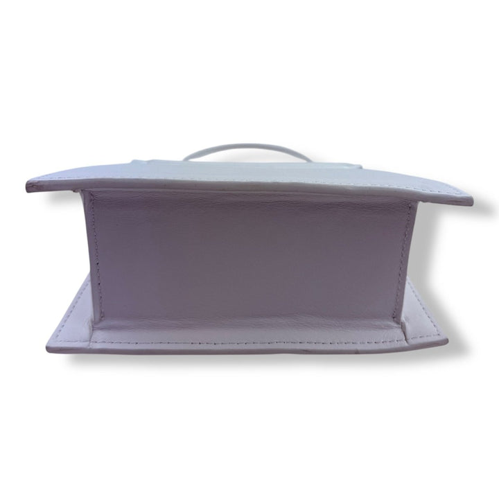 Jacquemus Le Chiquito Medium White Moyen Crossbody Handbag - Lux Central