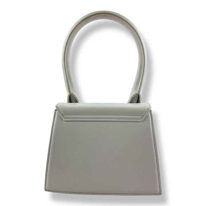 Jacquemus Le Chiquito Medium White Moyen Crossbody Handbag - Lux Central