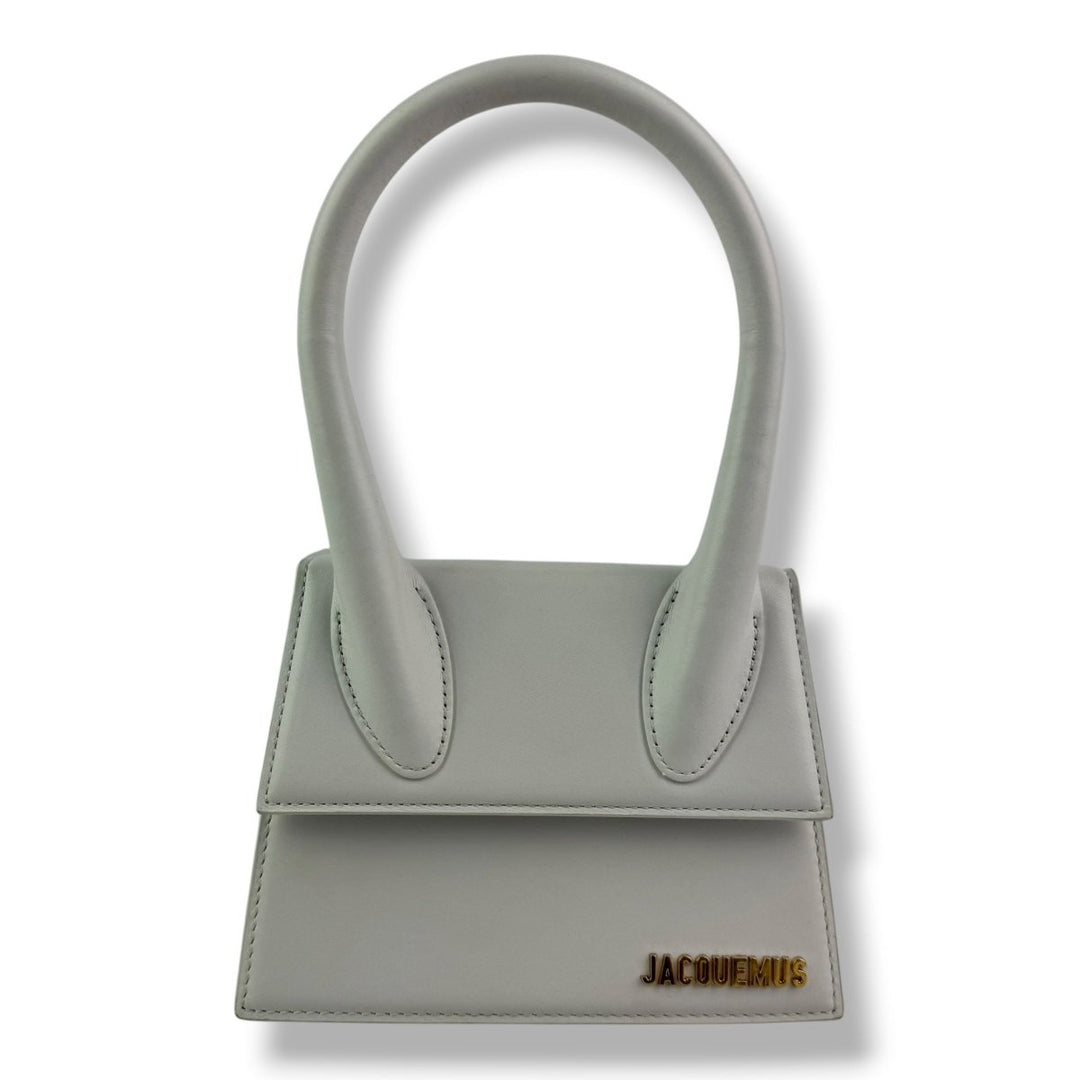 Jacquemus Le Chiquito Medium White Moyen Crossbody Handbag - Lux Central