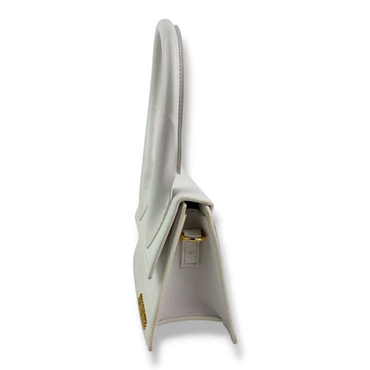 Jacquemus Le Chiquito Medium White Moyen Crossbody Handbag - Lux Central