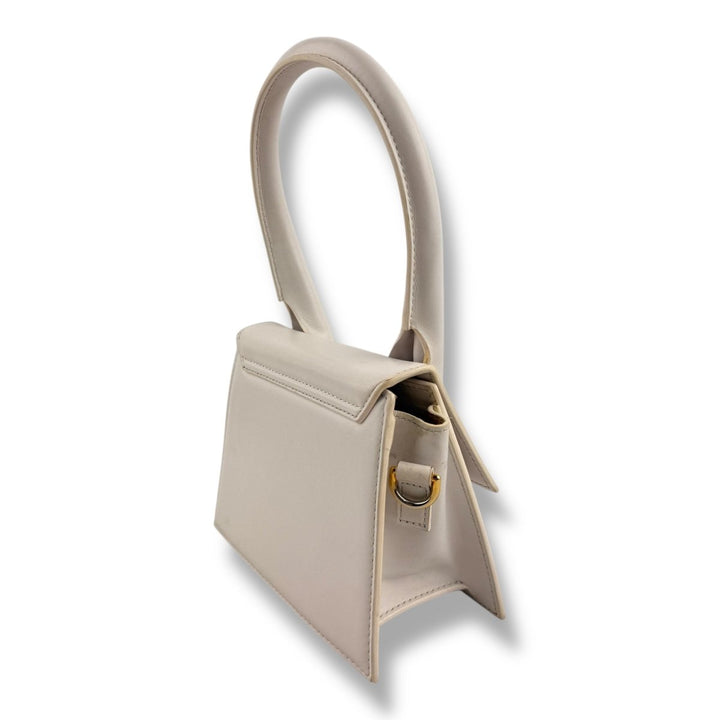 Jacquemus Le Chiquito Medium White Moyen Crossbody Handbag - Lux Central
