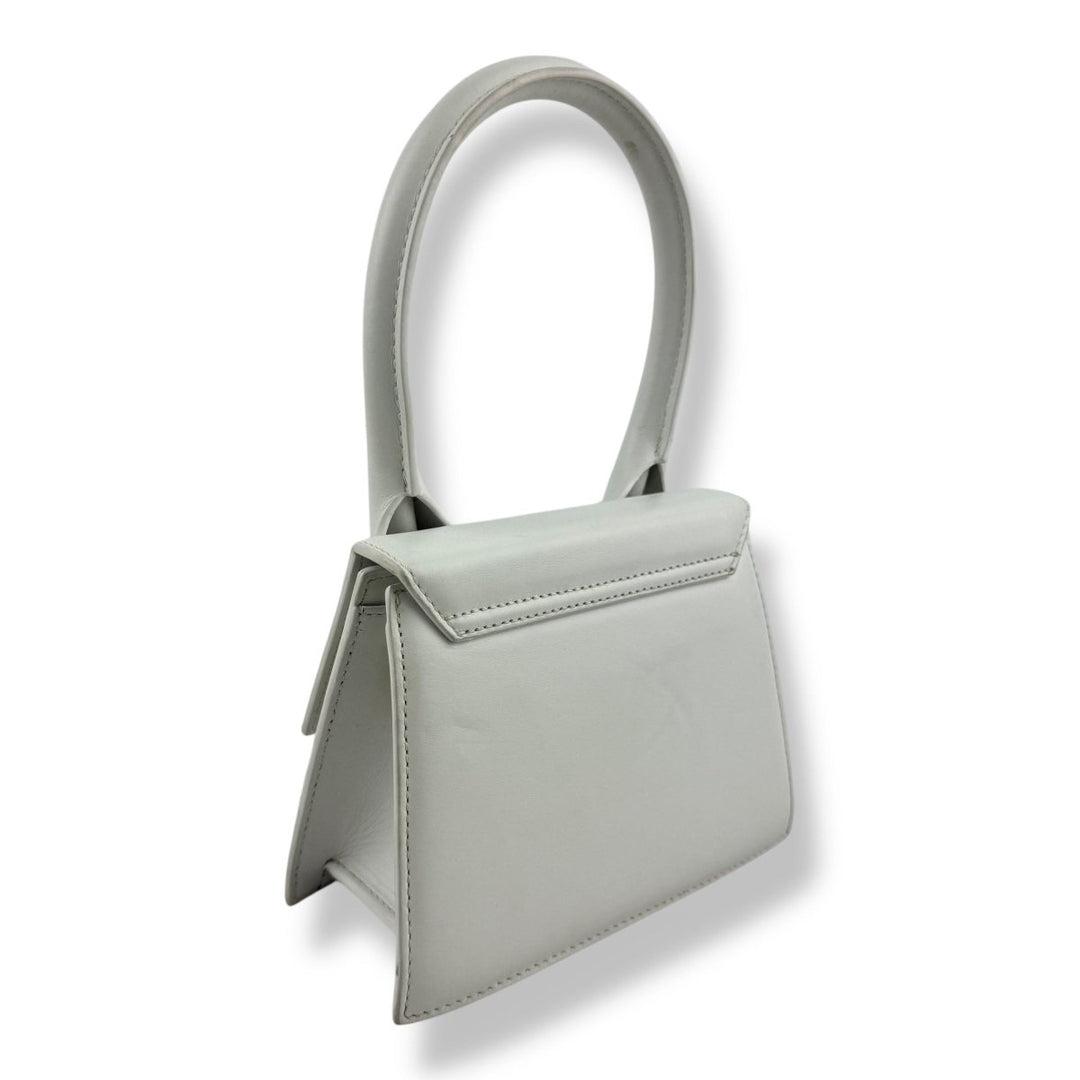 Jacquemus Le Chiquito Medium White Moyen Crossbody Handbag - Lux Central