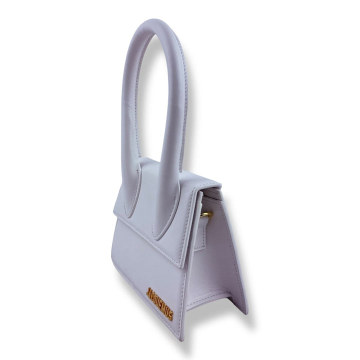 Jacquemus Le Chiquito Medium White Moyen Crossbody Handbag - Lux Central