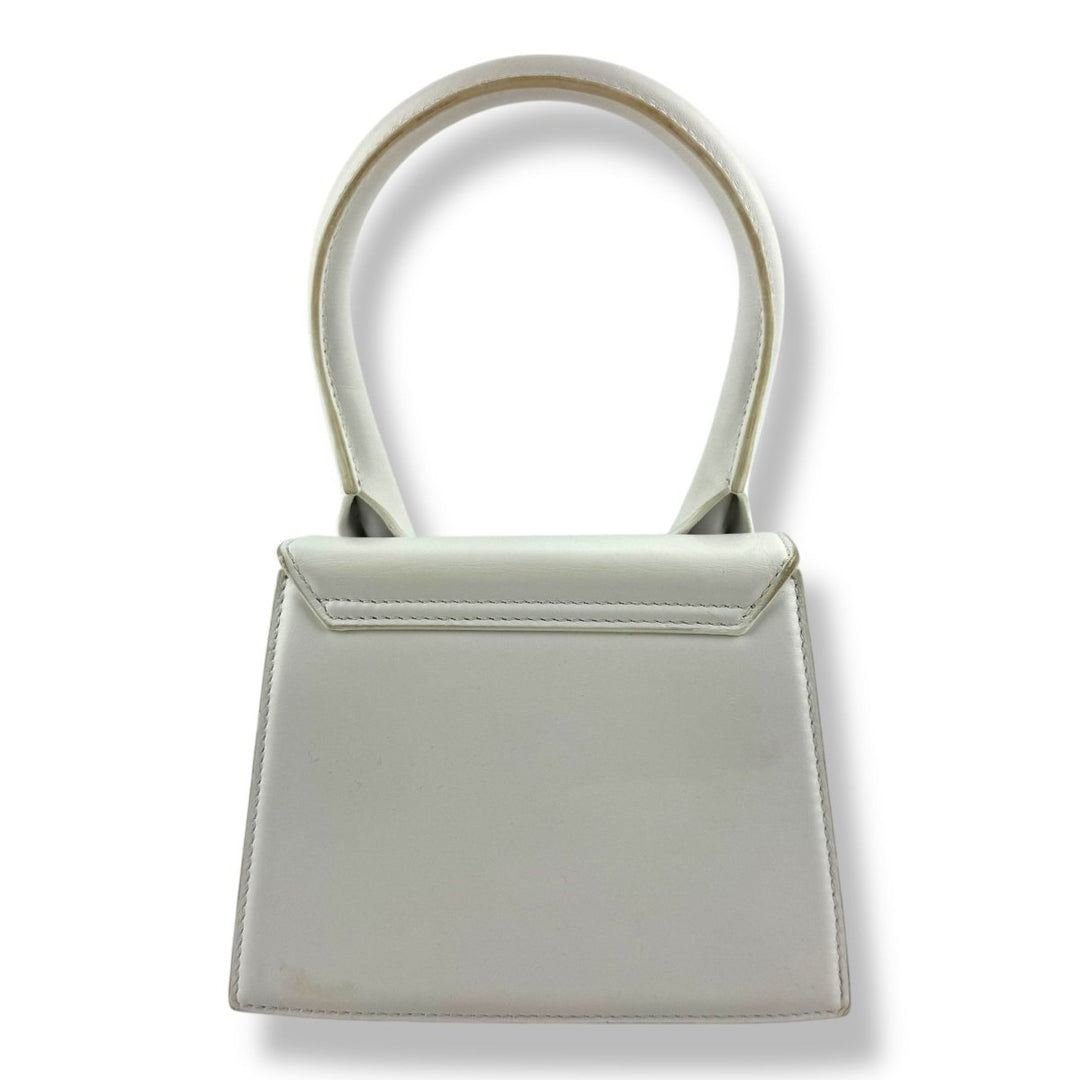 Jacquemus Le Chiquito Medium White Moyen Crossbody Handbag - Lux Central