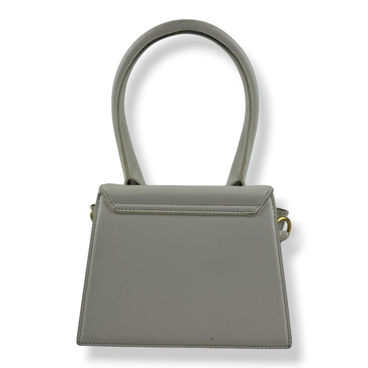 Jacquemus Le Chiquito Medium White Moyen Crossbody Handbag - Lux Central