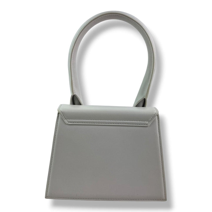 Jacquemus Le Chiquito Medium White Moyen Crossbody Handbag - Lux Central