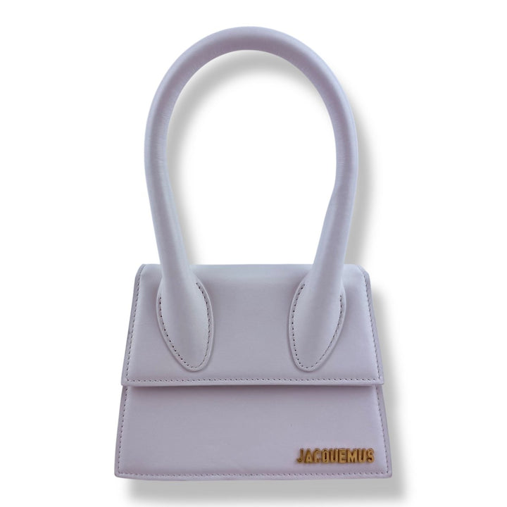 Jacquemus Le Chiquito Medium White Moyen Crossbody Handbag - Lux Central