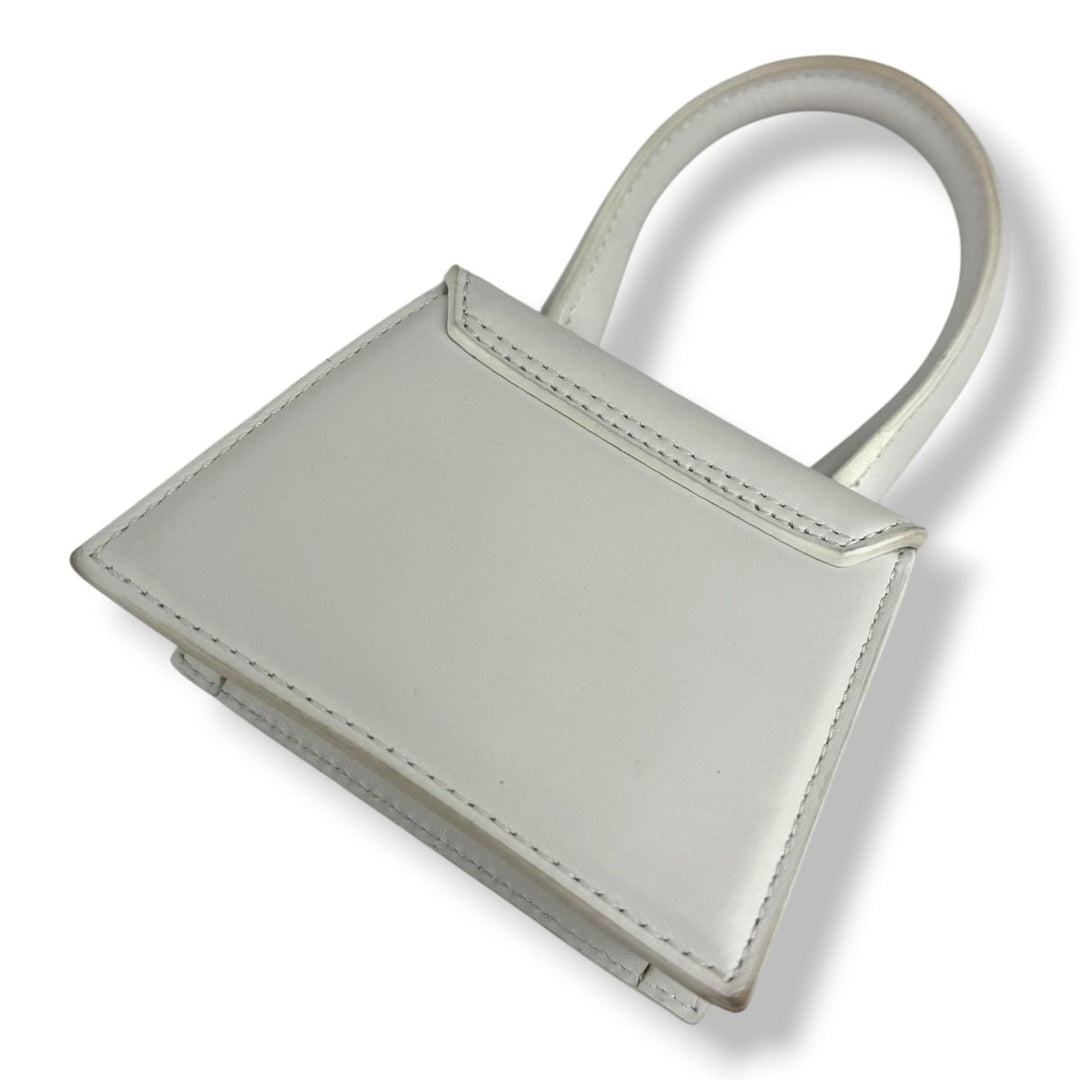 Jacquemus Le Chiquito Mini White Moyen Crossbody Handbag - Lux Central
