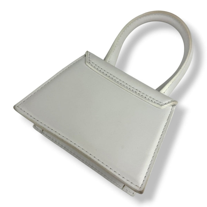 Jacquemus Le Chiquito Mini White Moyen Crossbody Handbag - Lux Central