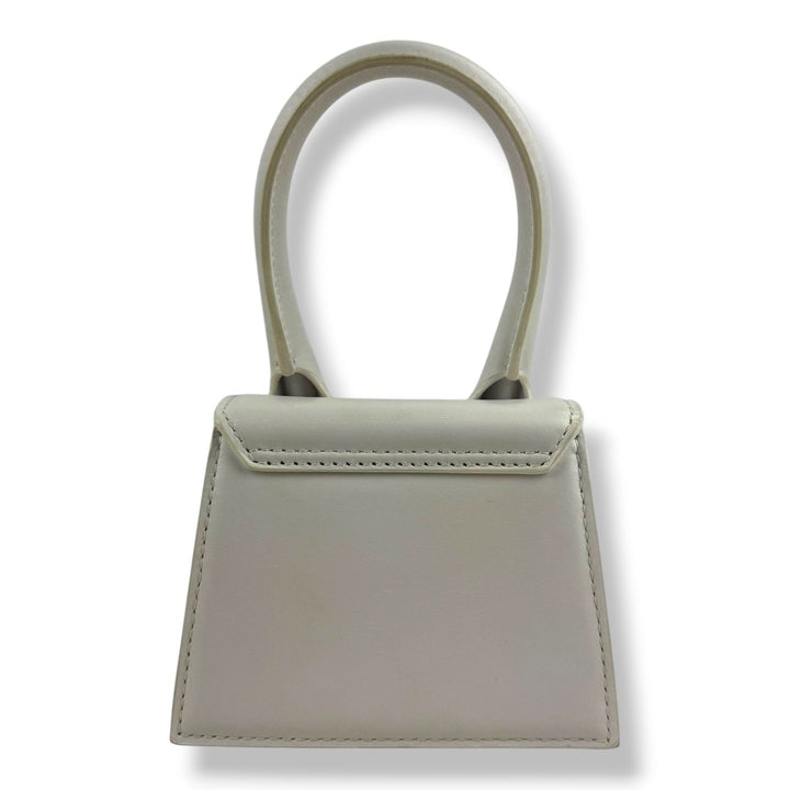 Jacquemus Le Chiquito Mini White Moyen Crossbody Handbag - Lux Central