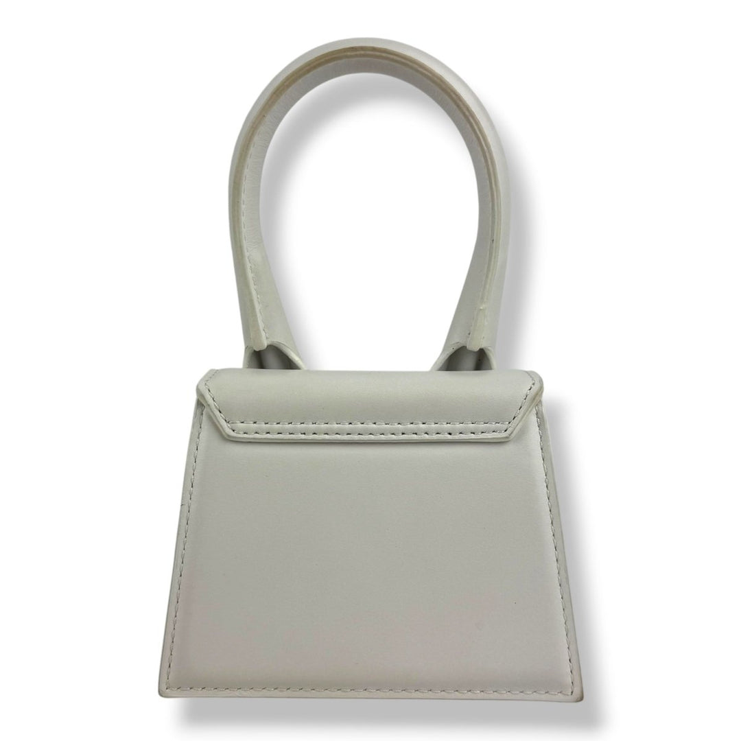 Jacquemus Le Chiquito Mini White Moyen Crossbody Handbag - Lux Central