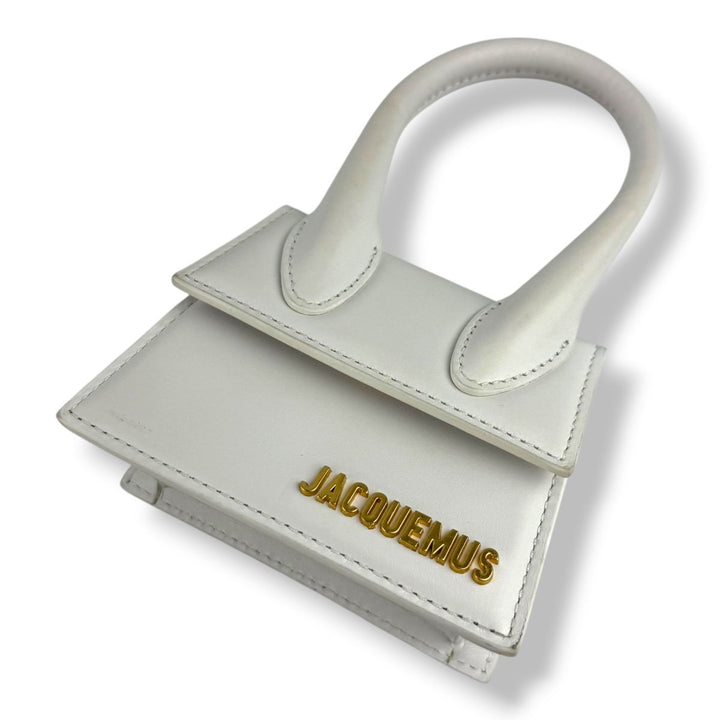 Jacquemus Le Chiquito Mini White Moyen Crossbody Handbag - Lux Central