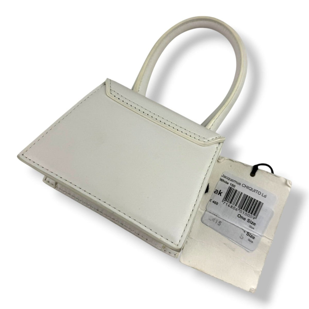 Jacquemus Le Chiquito Mini White Moyen Crossbody Handbag - Lux Central