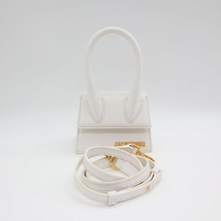 Jacquemus Le Chiquito Mini White Moyen Handbag - Lux Central