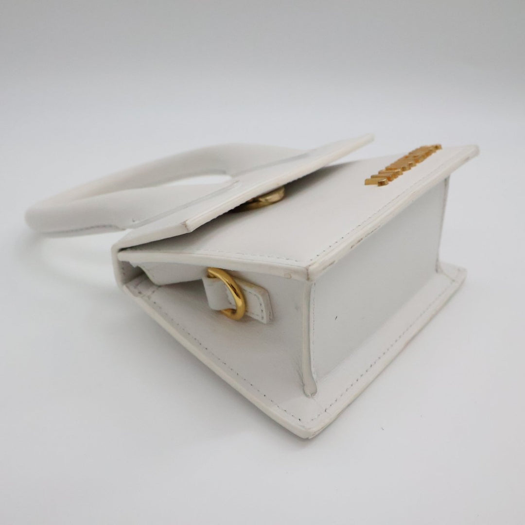 Jacquemus Le Chiquito Mini White Moyen Handbag - Lux Central