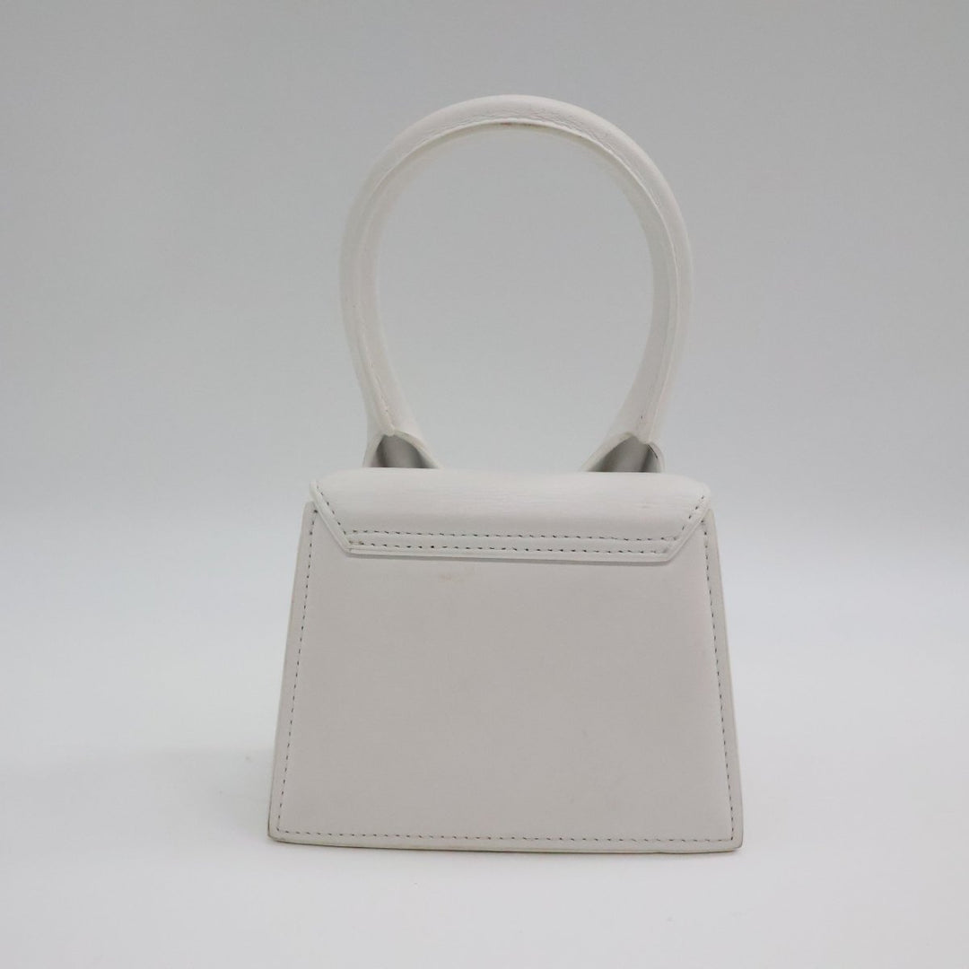 Jacquemus Le Chiquito Mini White Moyen Handbag - Lux Central