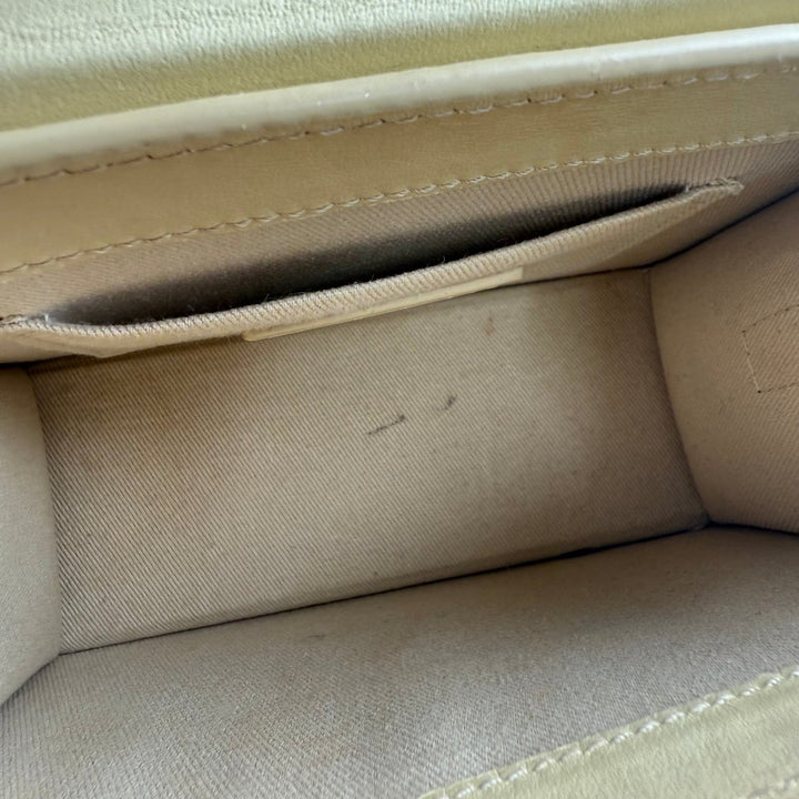 Jacquemus Le Chiquito Noeud Beige Crossbody Handbag - Lux Central