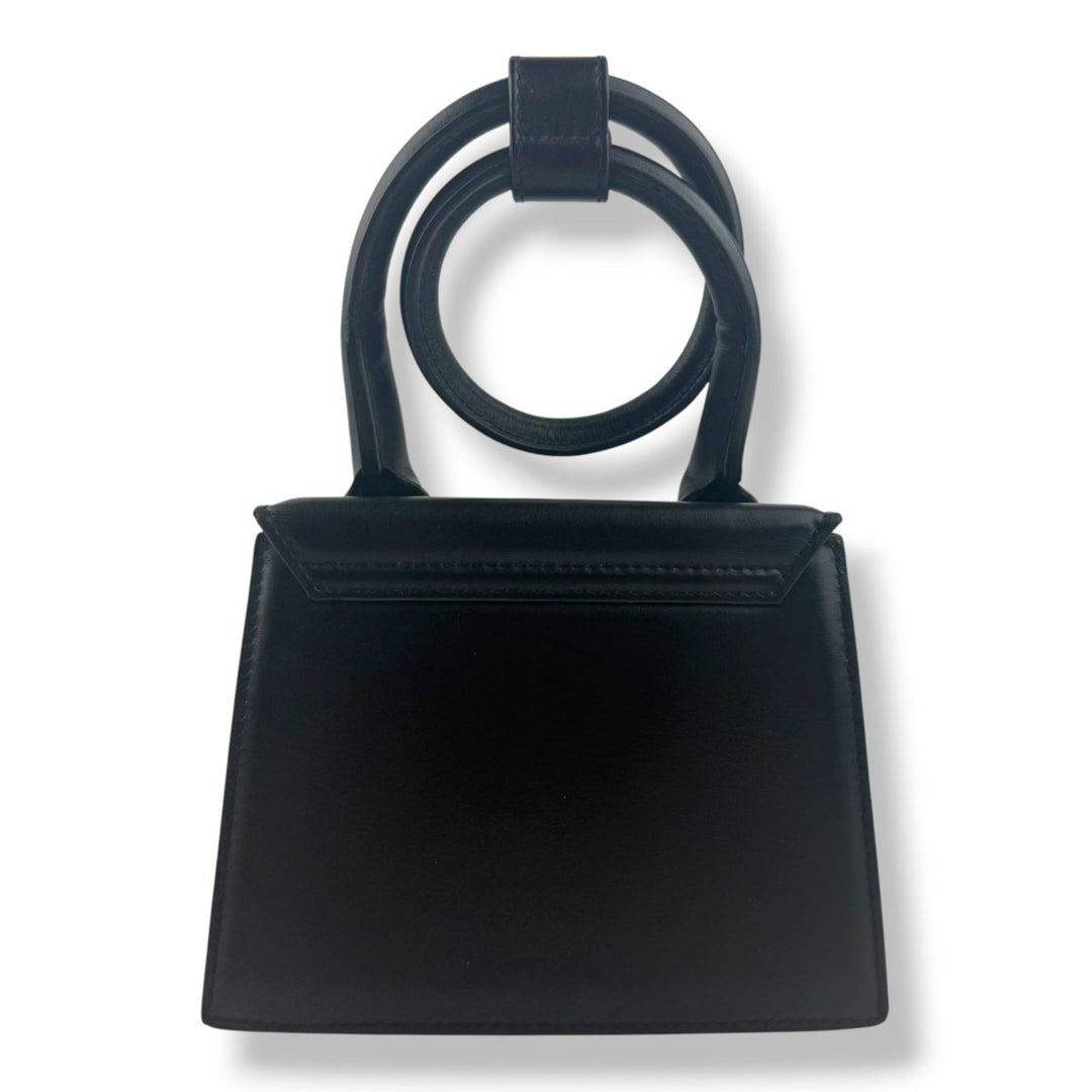 Jacquemus Le Chiquito Noeud Black Crossbody Handbag - Lux Central