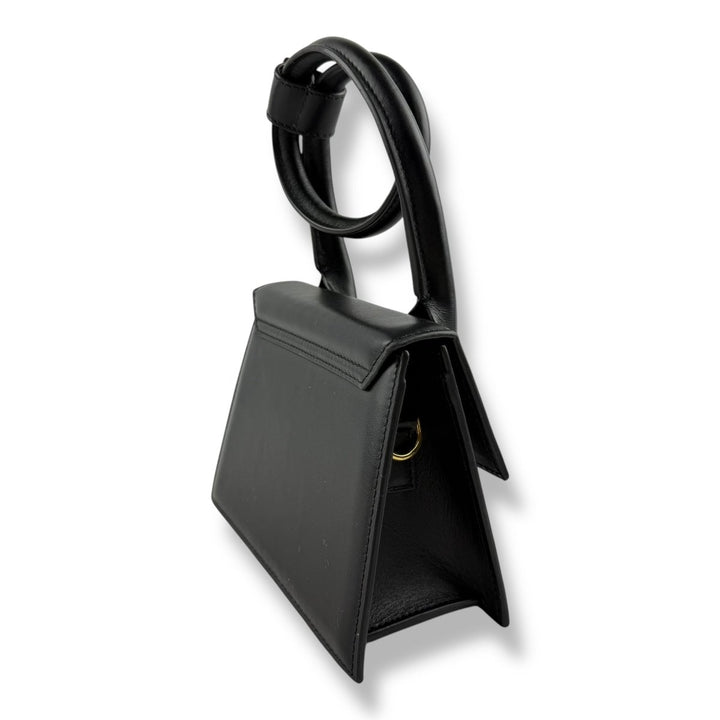 Jacquemus Le Chiquito Noeud Black Crossbody Handbag - Lux Central