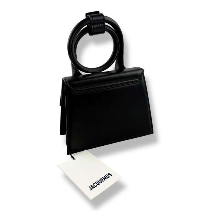 Jacquemus Le Chiquito Noeud Black Crossbody Handbag - Lux Central