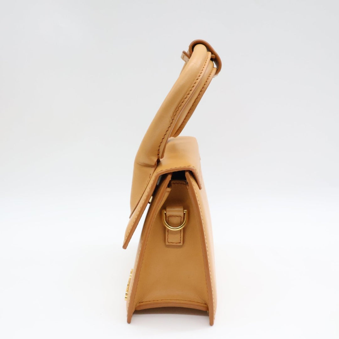 Jacquemus Le Chiquito Noeud Tan Crossbody Handbag - Lux Central