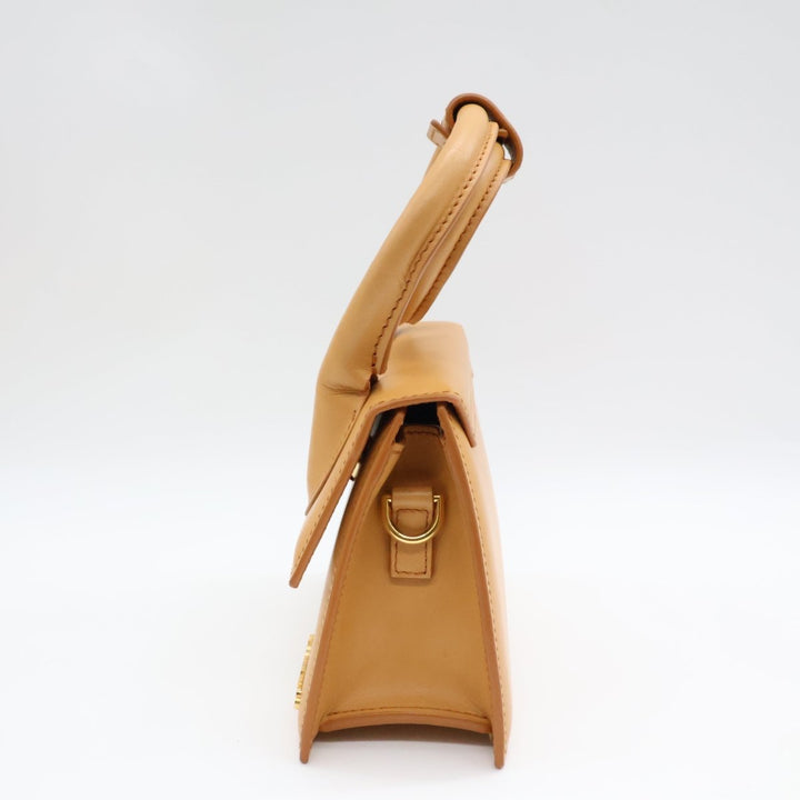 Jacquemus Le Chiquito Noeud Tan Crossbody Handbag - Lux Central