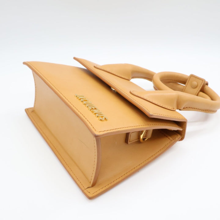 Jacquemus Le Chiquito Noeud Tan Crossbody Handbag - Lux Central