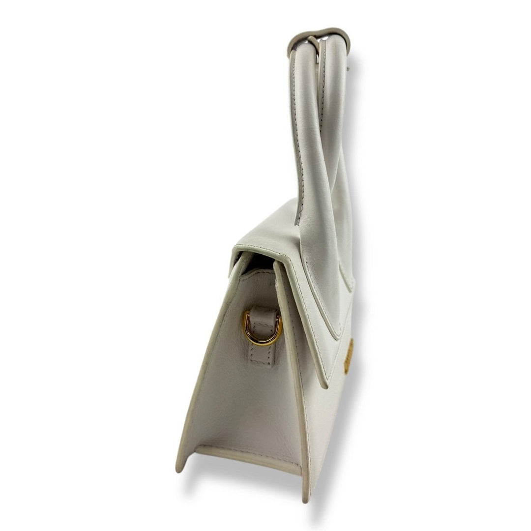 Jacquemus Le Chiquito Noeud White Crossbody Handbag - Lux Central