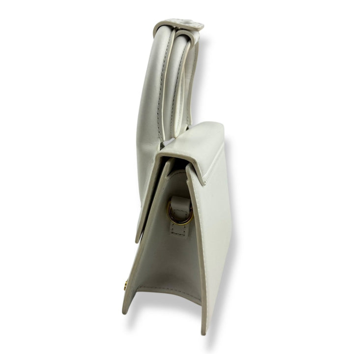 Jacquemus Le Chiquito Noeud White Crossbody Handbag - Lux Central