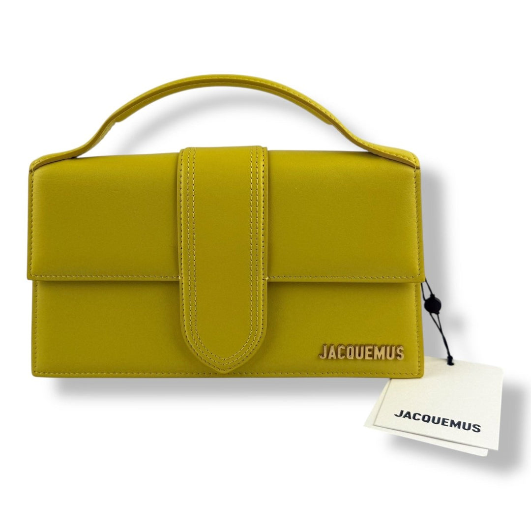 Jacquemus Le Grand Bambino Yellow Handbag - Lux Central
