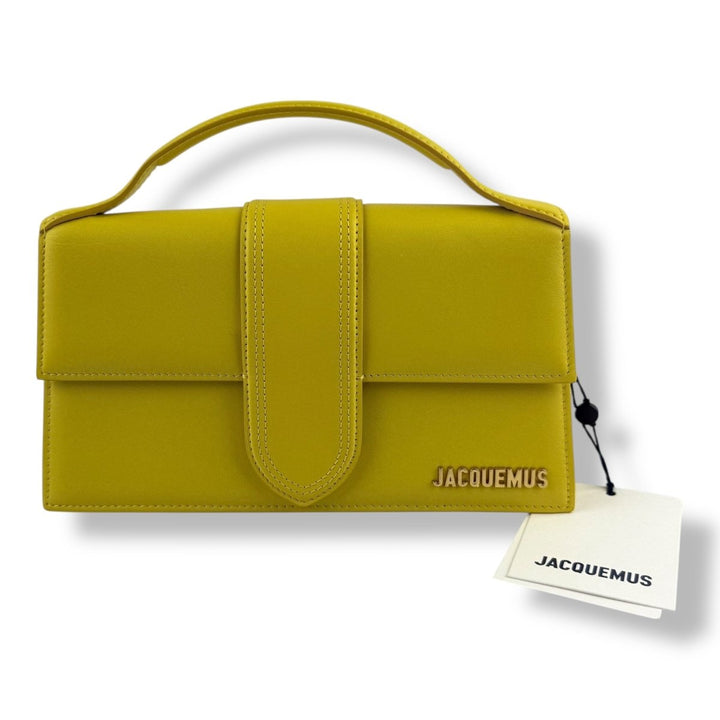 Jacquemus Le Grand Bambino Yellow Handbag - Lux Central