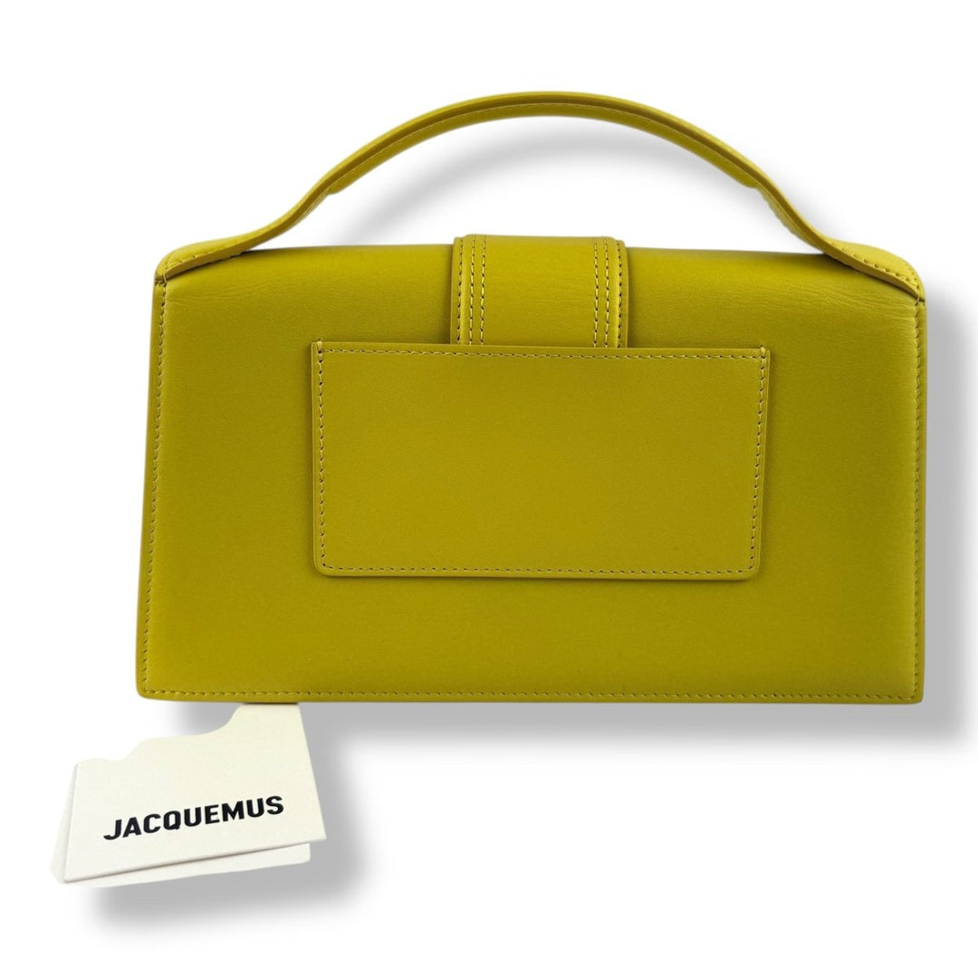 Jacquemus Le Grand Bambino Yellow Handbag - Lux Central