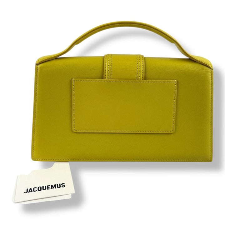 Jacquemus Le Grand Bambino Yellow Handbag - Lux Central