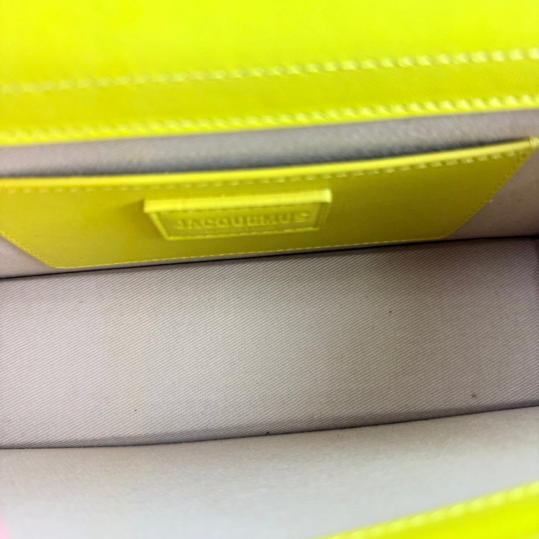 Jacquemus Le Grand Bambino Yellow Handbag - Lux Central