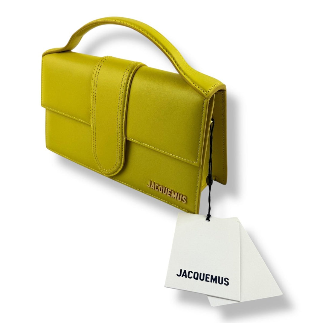 Jacquemus Le Grand Bambino Yellow Handbag - Lux Central