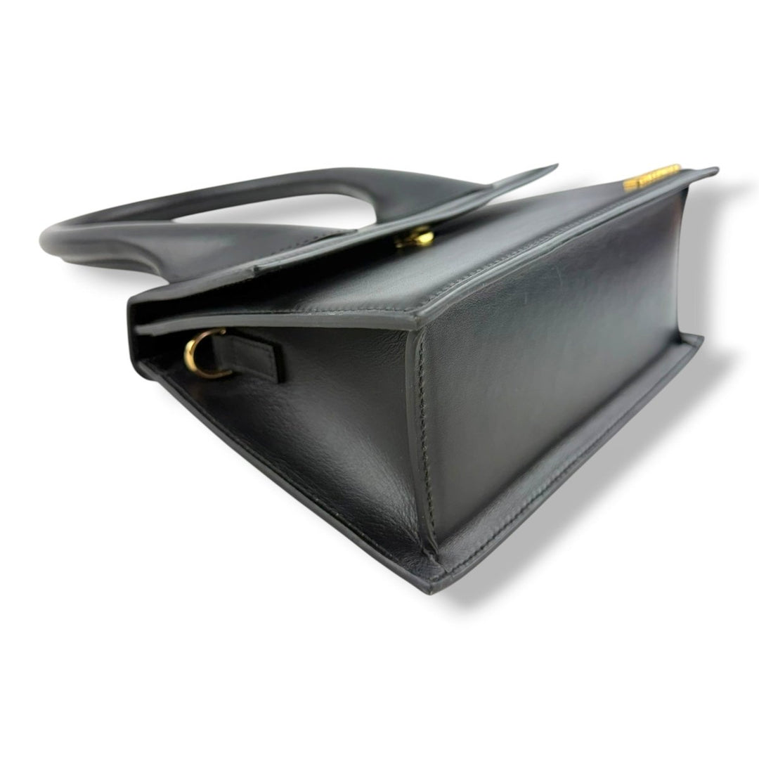 Jacquemus Le Grand Chiquito Black Moyen Crossbody Handbag - Lux Central