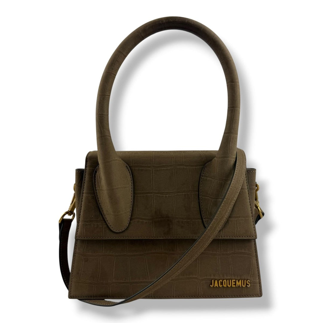 Jacquemus Le Grand Chiquito Brown Moyen Crossbody Handbag - Lux Central