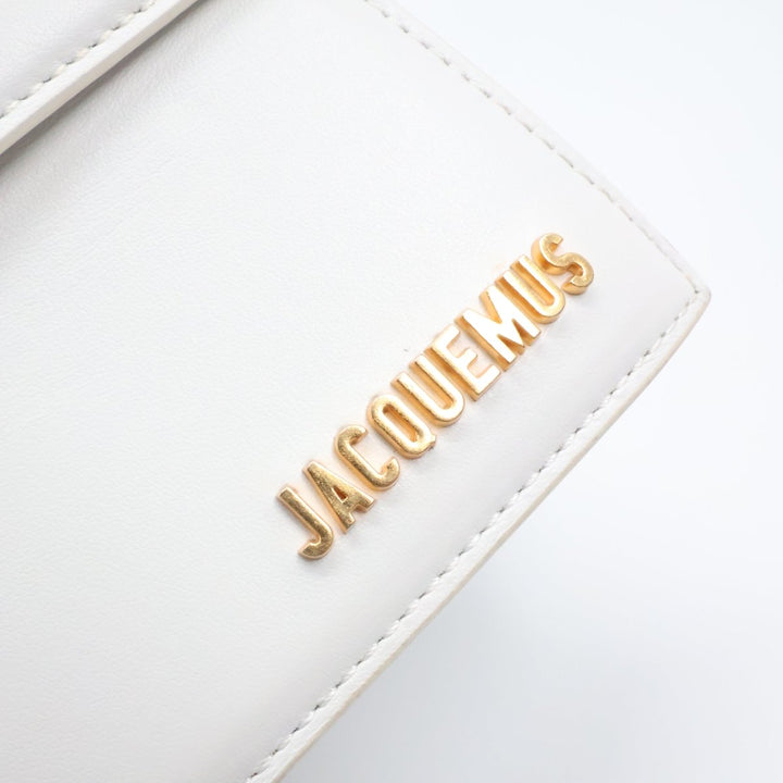 Jacquemus Le Grand Chiquito White Moyen Crossbody Handbag - Lux Central