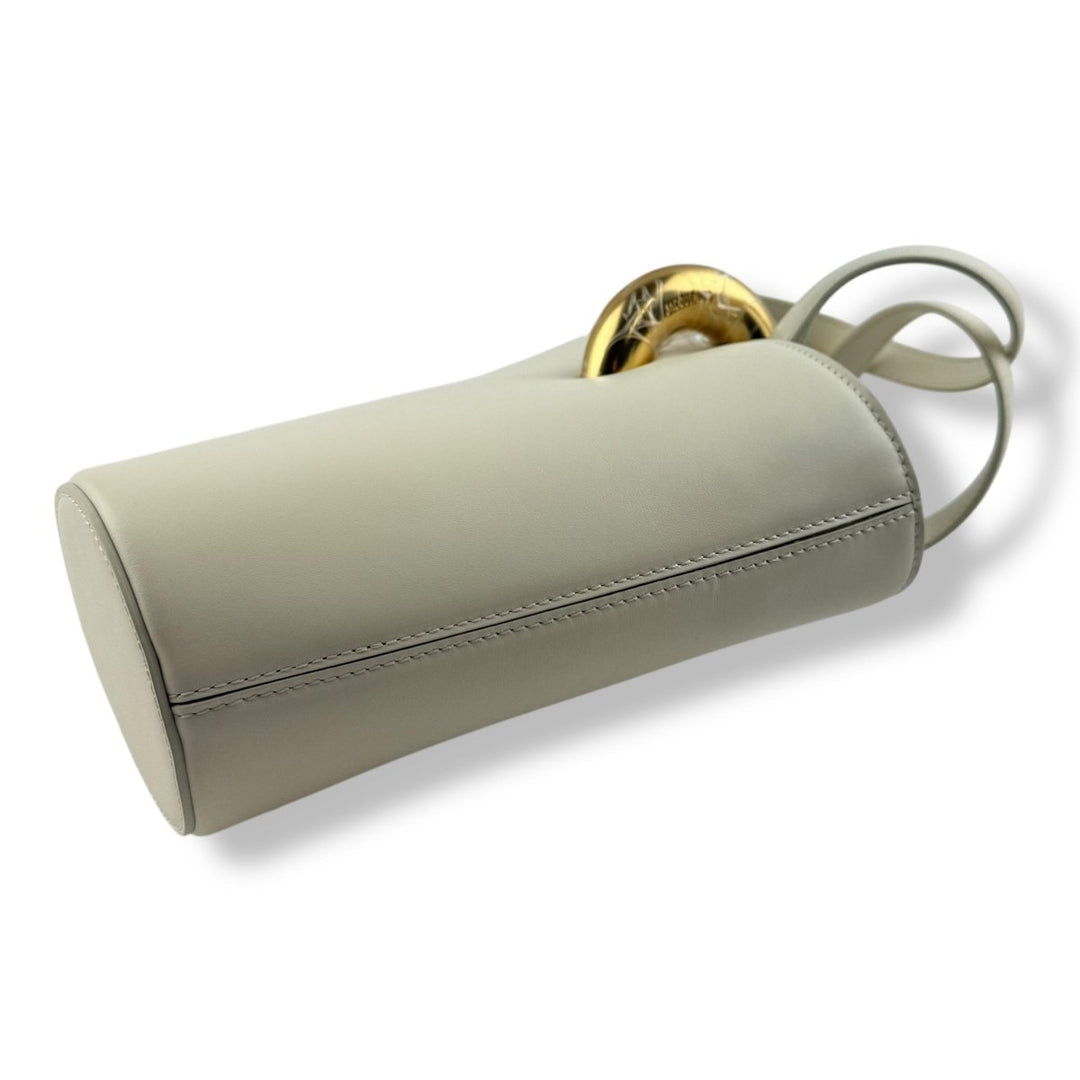 Jacquemus Le Petit Bambola Cream Bucket Bag - Lux Central