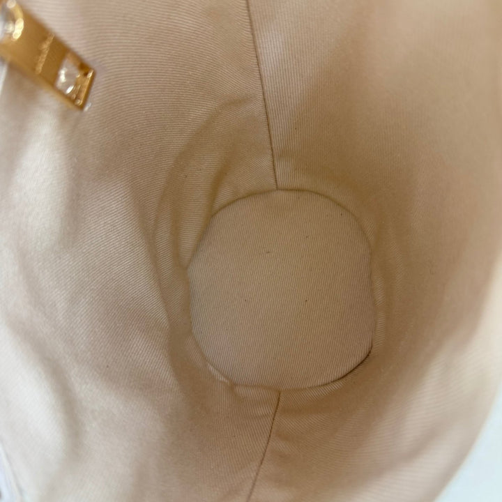 Jacquemus Le Petit Bambola Cream Bucket Bag - Lux Central