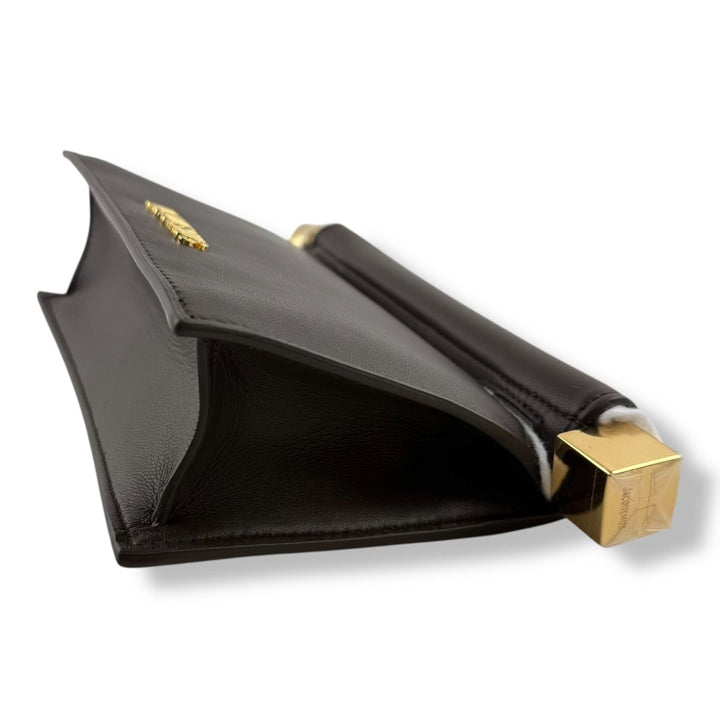 Jacquemus Le Petite Pochette Rond Brown Leather Handbag - Lux Central