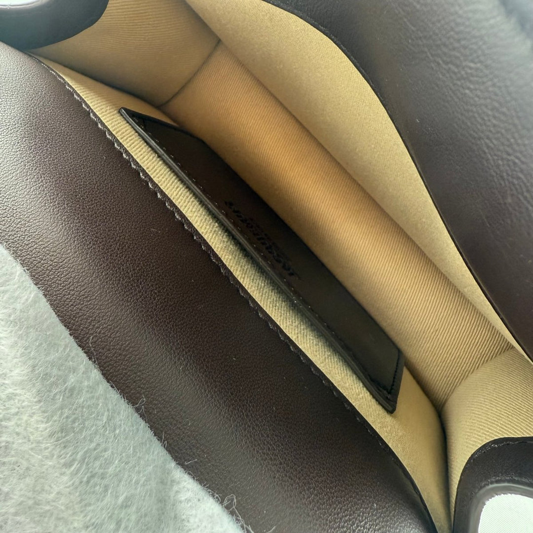 Jacquemus Le Petite Pochette Rond Brown Leather Handbag - Lux Central